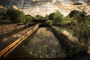 Sedimentation-Tanks-at-Abandoned-Sewage-Treatment-Plant-1